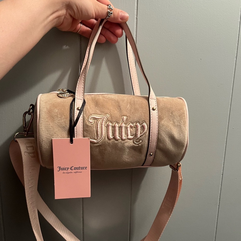 NWT Juicy Couture barrel bag.